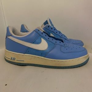 Nike Blue Air Forces